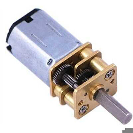 Robotistan 6V 12mm 1000 RPM Redüktörlü DC Motor