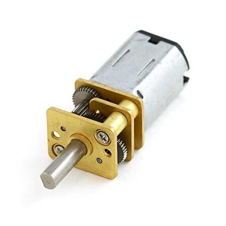 Robotistan 12V 12mm 2000 RPM Redüktörlü Mikro DC Motor