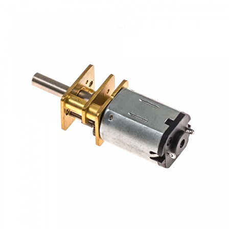 Robotistan 12V 12mm 2000 RPM Redüktörlü Mikro DC Motor