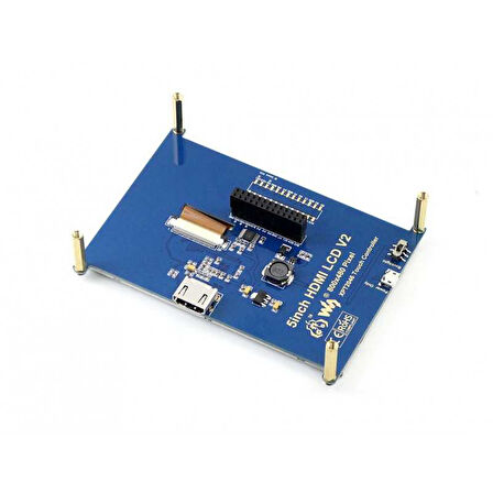 WaveShare 5 Inch HDMI Rezistif Dokunmatik LCD - 800x480