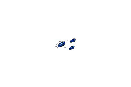 Robotistan 3.17 mm Delikli Mavi Metal Pervane Adaptörü