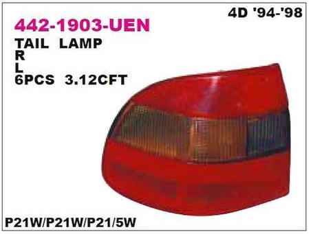 OPEL ASTRA F 1995 ARKA STOP LAMBA SOL DEPO