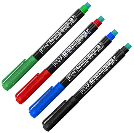 Kraf Asetat Kalemi Silgili (S) 270 Kırmızı