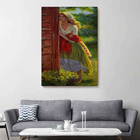 Michelle Murray Amerika Köylüsü Duvar Tablosu-6097