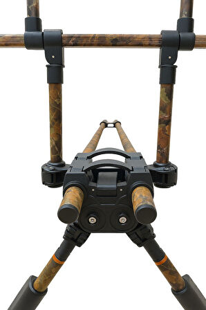 Bauer Profosyonel 4'lü Sazan Sehpası Kamuflaj