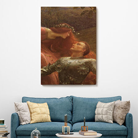 Merhametsiz Kadın Duvar Tablosu-6098