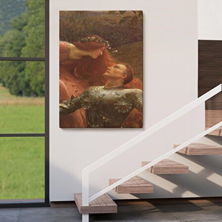 Merhametsiz Kadın Duvar Tablosu-6098