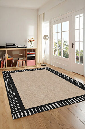 Her Adımda Denge Kaymaz Taban Yıkanabilir Modern Dekoratif Halı