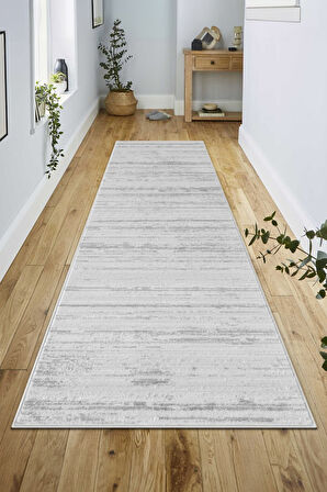 Pamuk Tabanlı Modern Tasarımlı  Sisal Çzigili Gri Renk Halı