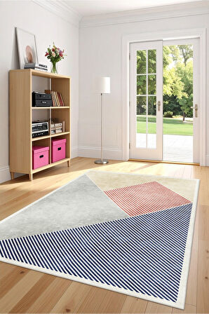 Her Adımda Bir Hikâye Renklerle Örülmüş Kaymaz Taban Halı