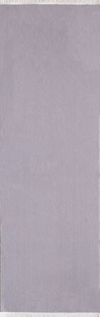 Modern Saçaklı Kaymaz Taban Tavşan Tüyü Kolay Temizlenebilir Yıkanabilir Salon Oturma Odası Yolluk Mutfak Halısı Açık Gri Renk