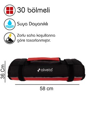 Alveta Dayanıklı Su Geçirmez Bez Rulo Alet ve Takım Çantası 8684250504