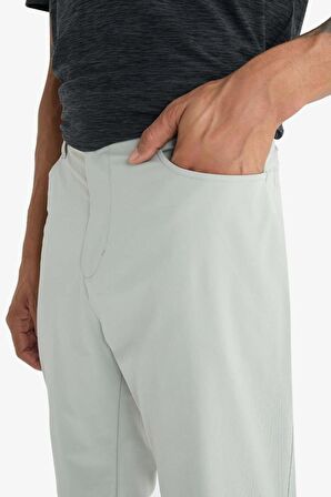 DeFactoFit Slim Fit Dar Kesim Standart Paça Esnek Multifonksiyonel Dokuma Sporcu Pantolon E3333AX25SPGR321