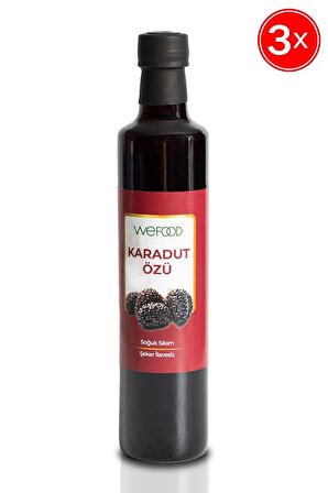 Karadut Özü 700 gr (Soğuk Sıkım) 3'lü