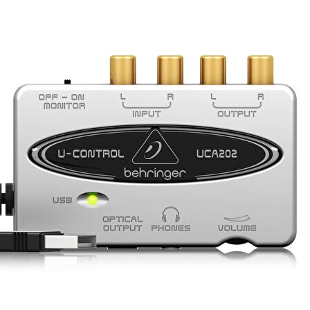 Behringer Uca202 2 Kanal Usb'li Harici Ses Kartı