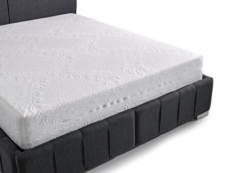 Comfort GM113 Tek Kişilik Siyah Baza + Başlık + Yatak 90 x 190 cm