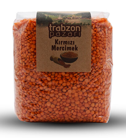 Yerli Kırmızı Mercimek 3x1 Kg