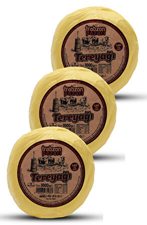 Az Tuzlu Trabzon Tereyağı 3x1 Kg