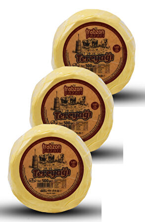 Az Tuzlu Trabzon Tereyağı 3x500 Gr