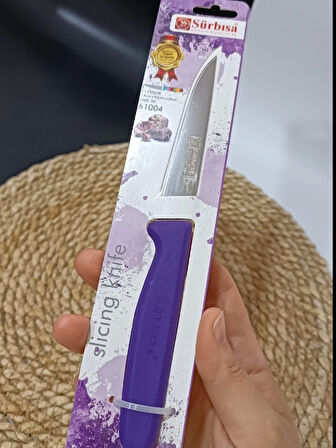 Sürbisa 61004 Sebze Bıçağı Mor 1 Koli (12 adet)