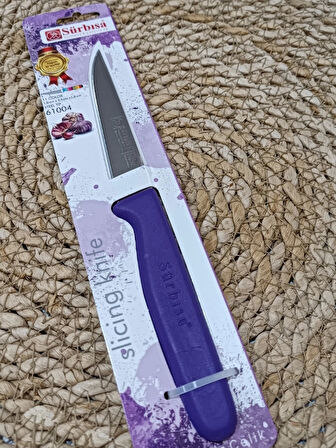 Sürbisa 61004 Sebze Bıçağı Mor 1 Koli (12 adet)