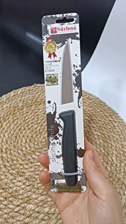 Sürbisa 61004 Sebze Bıçağı Siyah 1 Koli (12 adet)