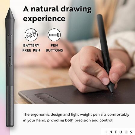 Wacom Intuos Küçük 10.4 inç Grafik Tablet Siyah