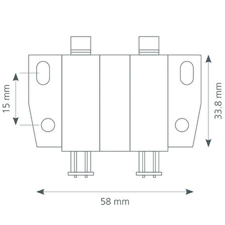 Canex Kapak İticili Çıt Çıt Çiftli