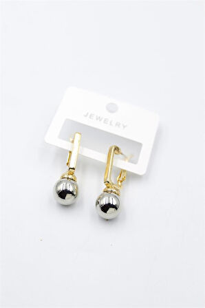 Top Küpe - Gümüş