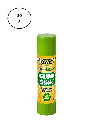 Bic Ecolutions Glue Stick Yapıştırıcı 8 gr 30'lu