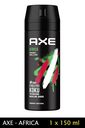 Axe Africa Erkek Deodorant Sprey 150 ml
