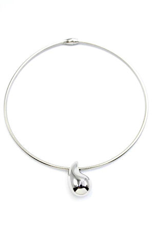 Damla Kolye - Gümüş