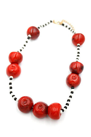 Kiraz Kolye - Kırmızı