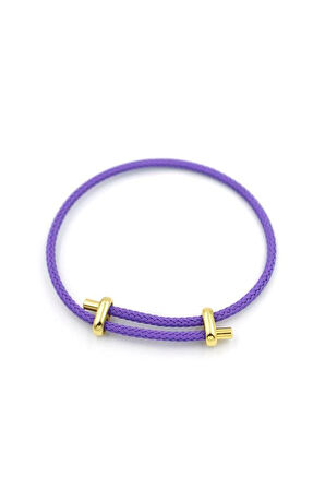 İp Bileklik - Mor