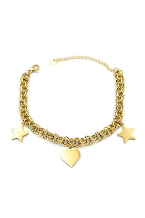Yıldız Bileklik - Altın