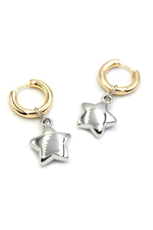 Yıldız Küpe - Gümüş