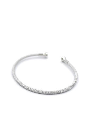 Hasır Pndr Bileklik - Gümüş