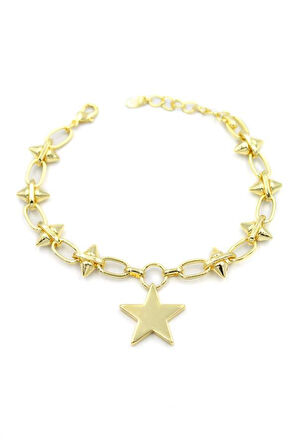 Yıldız Bileklik - Altın