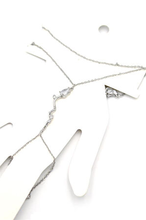 Gül Şahmeran Bileklik - Gümüş