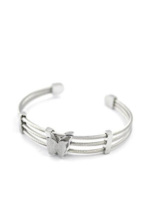 Kelebek Bilezik - Gümüş