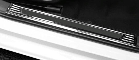 Volkswagen Golf 8 Kapı Eşik Koruma - Titanyum Siyah