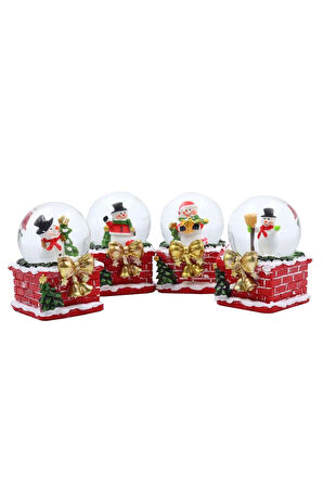 Yılbaşı Temalı Kar Küresi