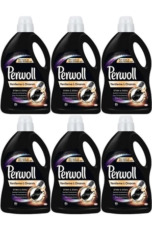 PERWOLL Siyahlar İçin Sıvı Çamaşır Deterjanı 50 Yıkama 3l X 6 Adet