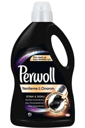 PERWOLL Siyahlar İçin Sıvı Çamaşır Deterjanı 50 Yıkama 3l X 6 Adet