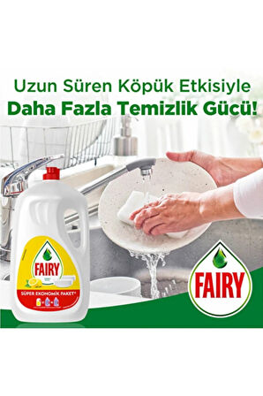 Fairy Sıvı Bulaşık Deterjanı Limonlu 2600 Ml 6 Adet