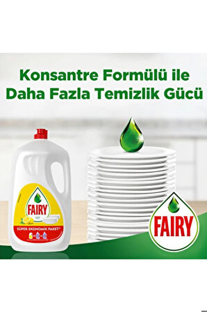 Fairy Sıvı Bulaşık Deterjanı Limonlu 2600 Ml 6 Adet