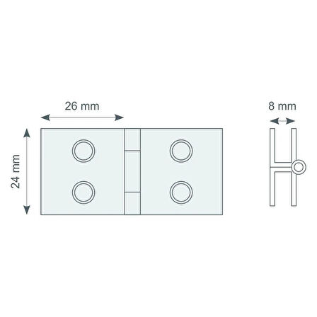 Canex Cam Menteşe Cam - Cam