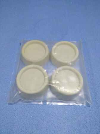 MAKİNE TİTREŞİM ÖNLEYİCİ LASTİK TAKOZ , ÇAMAŞIR MAKİNESİ SARSINTI KESİCİ PLASTİK AYAK TAKOZ 4 ADET