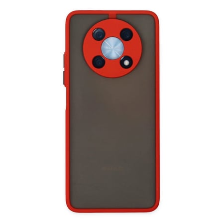 Huawei Nova Y90 Kılıf Montreal Silikon Kapak - Kırmızı