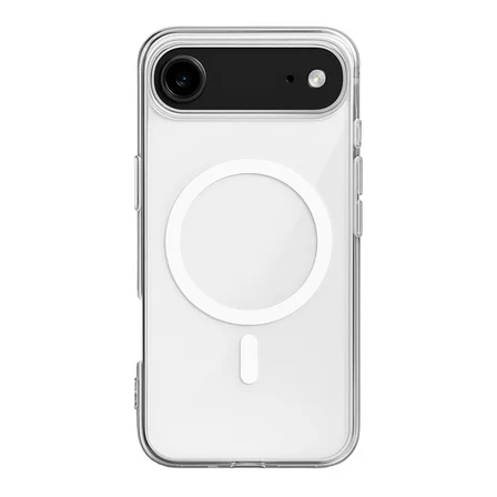 Apple İphone 17 Air Kılıf Magneticsafe Şeffaf Silikon - Şeffaf